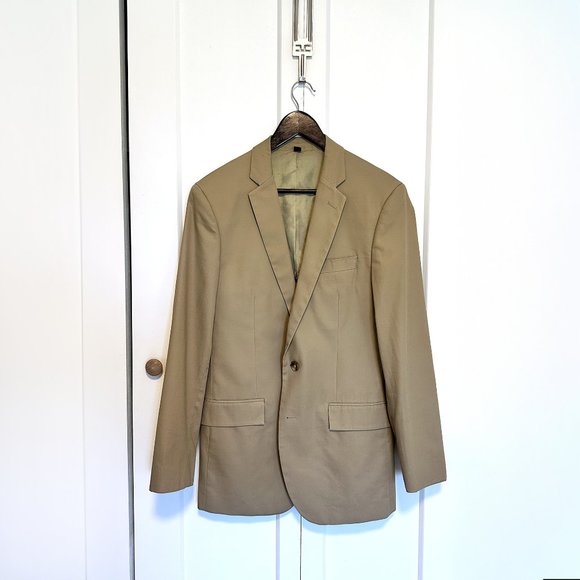 J CREW Thompson Blazer Jacket in Tan / Beige / Chino - 36R - Picture 2 of 4